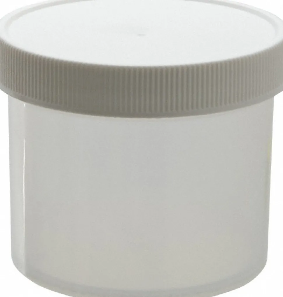 Polyethylene Jar: 2.8" Width/Dia
