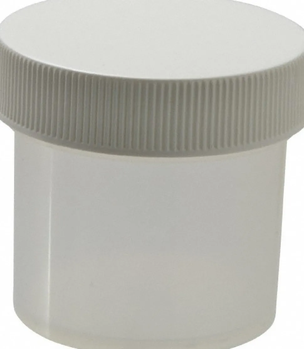 Polyethylene Jar: 1.7" Width/Dia