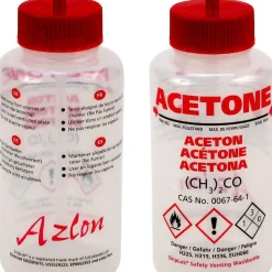 Polyethylene Safety Wash Bottle: 3" Width/Dia