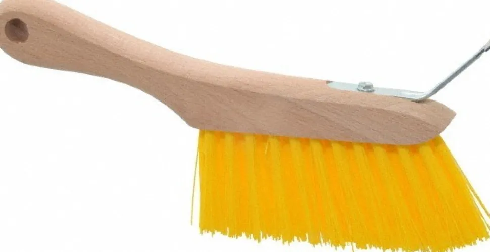 Polypropylene Machine Shop Brush w/T-Slot Scraper