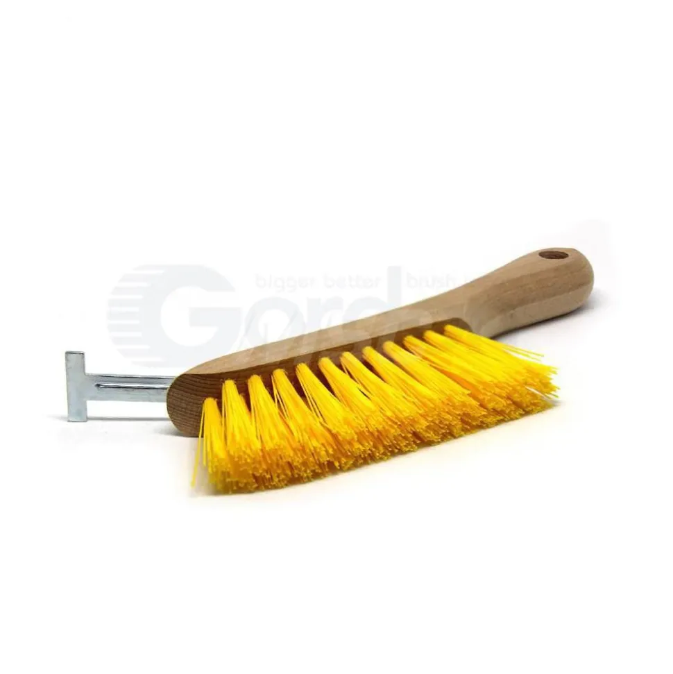 Polypropylene Machine Shop Brush w/T-Slot Scraper