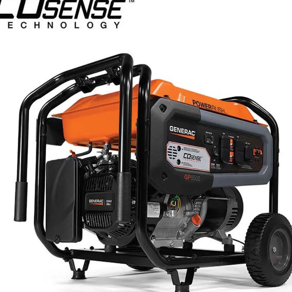 Portable Power Generator: Gasoline, Recoil
