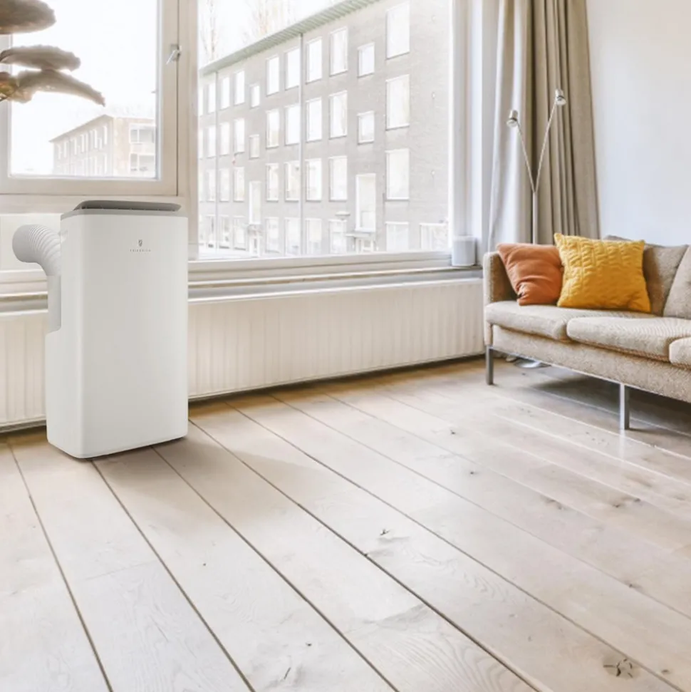 Portable Heat Pump Air Conditioner: 14000 BTU, 115V