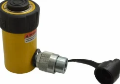 Portable Hydraulic Cylinder: 11 Ton, 11.2" Stroke, Single Acting, 4.75 cu in