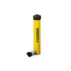 Portable Hydraulic Cylinder: 11 Ton, 6.13" Stroke, Single Acting, 13.70 cu in
