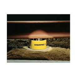 Portable Hydraulic Cylinder: 11 Ton, 0.44" Stroke, Single Acting, 0.98 cu in