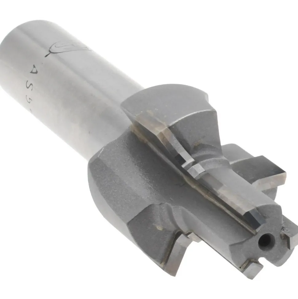 Porting Tool: 0.888" Spotface Dia, 1/4" Tube OD, Reamer, Tube Dash #4