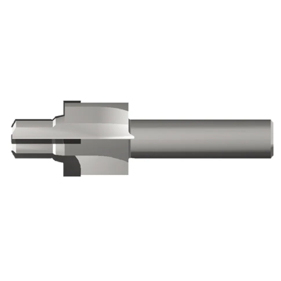 Porting Tool: 1.635" Spotface Dia, 3/4" Tube OD, Reamer, Tube Dash #12