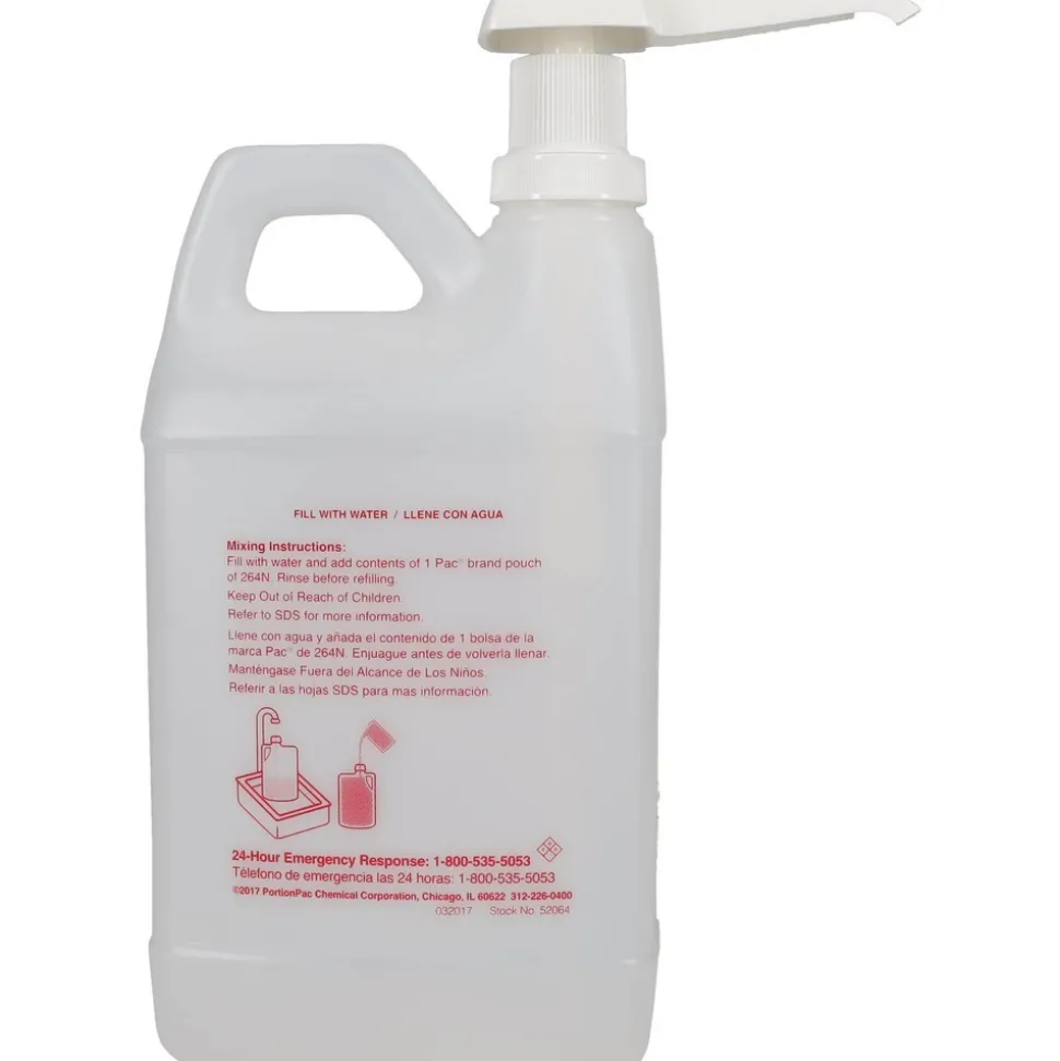 PortionPac 64 oz Bottle with Pump