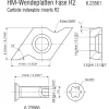 0.402" Power Beveling & Deburring Radius Insert