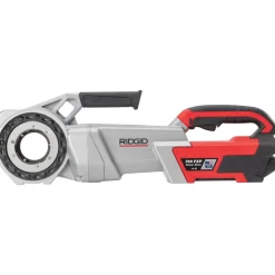 Power Pipe Threaders: Maximum Pipe Capacity: 2 in; For Use With: RIDGID 12R Threading Dies; Voltage: 60.00 V; Includes: 2X 4Ah FXP Batteries, Support Arm, FXP Charger, 760 FXP Power Drive, 1/2
