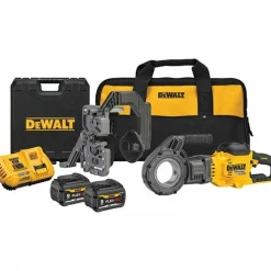 Power Pipe Threaders; Type: Cordless Pipe Threader; Maximum Pipe Capacity: 2 in; Voltage: 60 V; 60; Voltage: 60 V; Spindle Speed: 30 (Forward)/40 (Reverse) RPM; For Use With: 1/2” - 2” Black Iron Pipe, Rigid Conduit; Maximum Pipe Capacity (Inch): 2; Description: Pipe Threader Kit