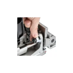 Power Planers & Joiners; Type: Plate Joiner Kit; Depth of Cut (Inch): 3/4; Maximum Width (Inch): 4; Speed (RPM): 11000; Depth Capacity (Inch): 3/4; Voltage: 120 V; Amperage: 5.60 A; Overall Length: 11.875 in; Features: Large Top Grip Handle; Rack-and-Pinion Vertical Fence System