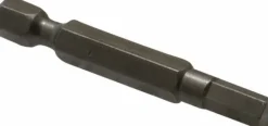 Power Screwdriver Bit: Hex Bit, 3/16" Hex
