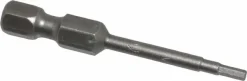 Power Screwdriver Bit: Hex Bit, 5/64" Hex