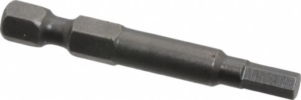 Power Screwdriver Bit: Hex Bit, 5/32" Hex