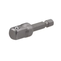 Power Screwdriver Bit: Hex to Square Adapter Bit