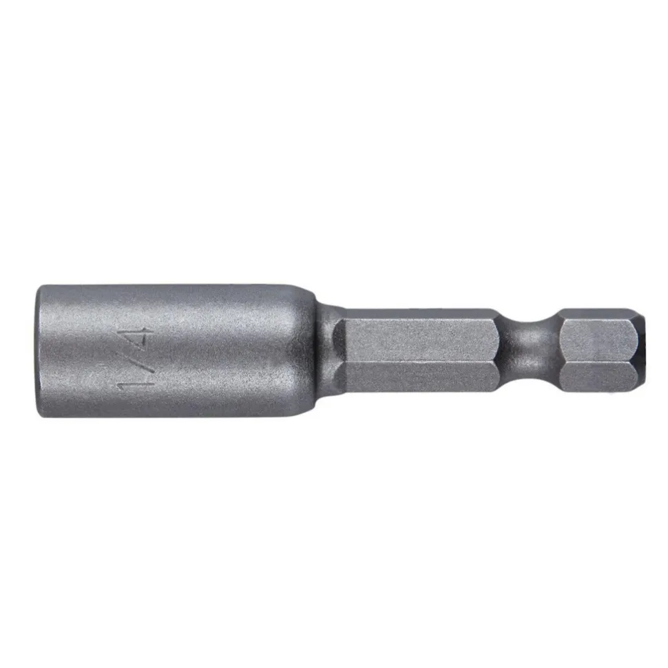 Power Screwdriver Bit: Magnetic Nutsetter Bit, 1/4" Hex