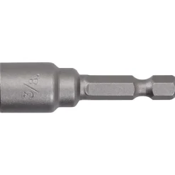 Power Screwdriver Bit: Magnetic Nutsetter Bit, 3/8" Hex