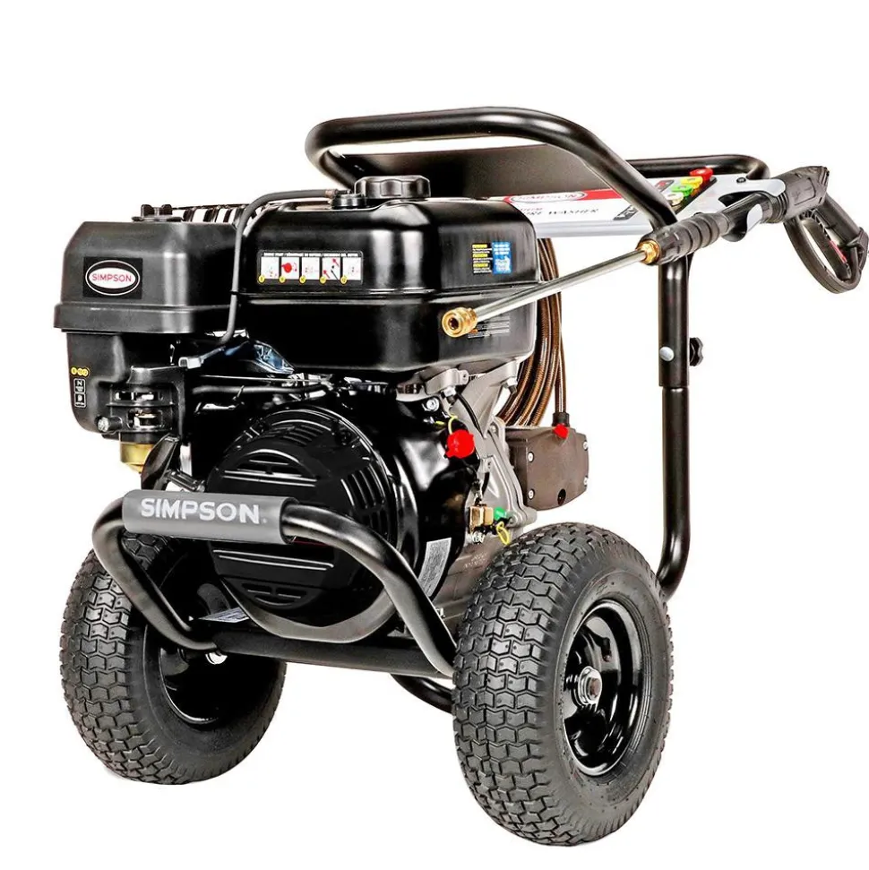 PowerShot Cold Water Pressure Washer, 4400 PSI / 4 GPM, CRX 420 Engine with AAA Triplex Pump, Recoil Start, Gas