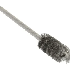 Power Tube Brush: Helical, Stainless Steel