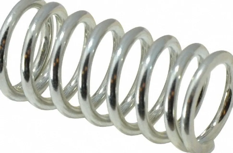 Precision Compression Spring: 0.6000" OD, 1-1/4" Free Length
