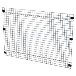 Prefab Structure Partitions: Overall Height: 48 in; Width (Inch): 70; Overall Depth: 1.5 in; Construction: Welded