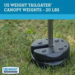 Prefab Structure Parts & Accessories: Product Type: Canopy Weights; Tent Weights; Material: PVC