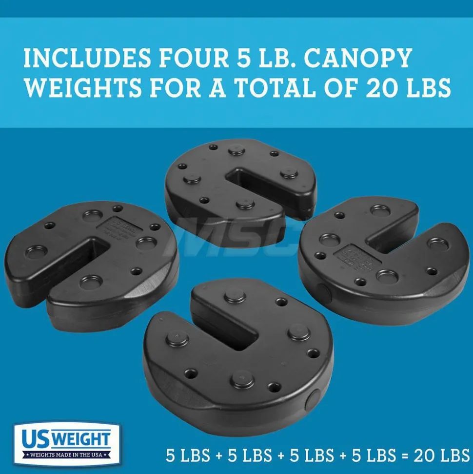 Prefab Structure Parts & Accessories: Product Type: Canopy Weights; Tent Weights; Material: PVC