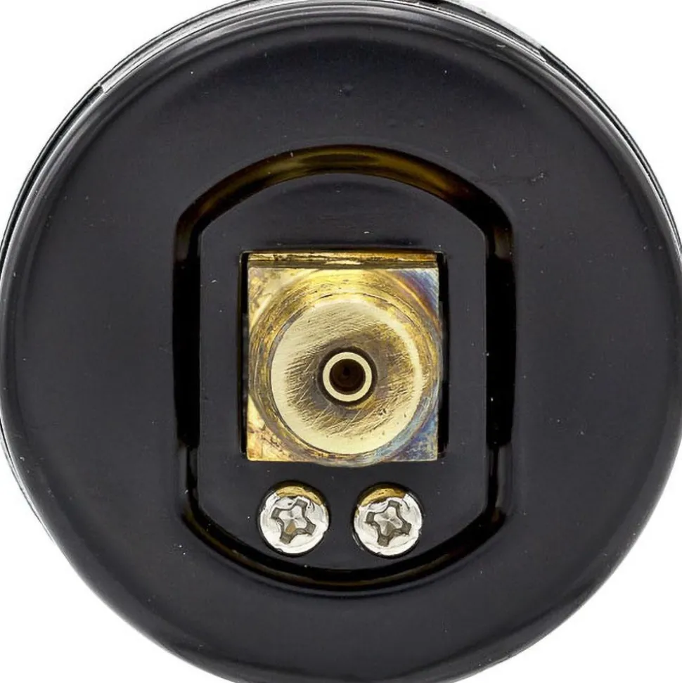 Pressure Gauge: 2" Dial Dia, 0 to 160 psi, 1/4" MNPT, Center Back Mount