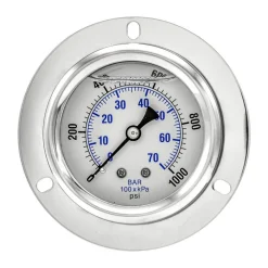 Pressure Gauge: 2-1/2
