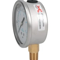 Pressure Gauge: 2-1/2