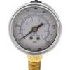 Pressure Gauge: 2" Dial, 100 psi, 1/4" Thread, NPT, Lower Mount