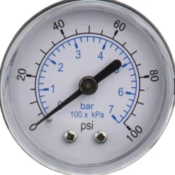 Pressure Gauge: 2