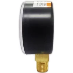 Pressure Gauge: 2" Dial, 160 psi, 1/4" Thread, NPT, Lower Mount