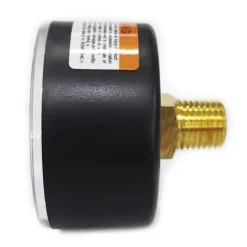 Pressure Gauge: 1-1/2" Dial, 60 psi, 1/8" Thread, NPT, Center Back Mount
