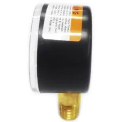 Pressure Gauge: 1-1/2" Dial, 160 psi, 1/8" Thread, NPT, Lower Mount
