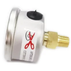 Pressure Gauge: 1-1/2