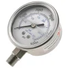 Pressure Gauge: 2-1/2" Dial, 5,000 psi, 1/4" Thread, NPT, Lower Mount