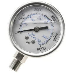 Pressure Gauge: 2-1/2