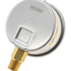 Pressure Gauge: 2-1/2" Dial, 3,000 psi, 1/4" Thread, NPT, Lower Mount