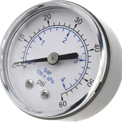 Pressure Gauge: 2