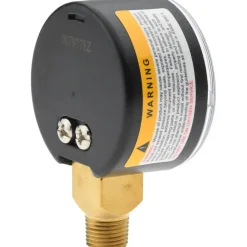 Pressure Gauge: 1-1/2" Dial, 100 psi, 1/8" Thread, NPT, Lower Mount
