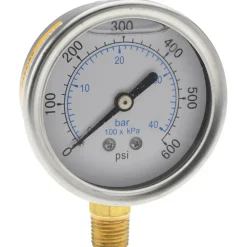 Pressure Gauge: 2-1/2