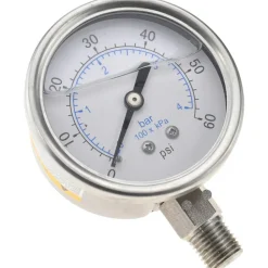 Pressure Gauge: 2-1/2