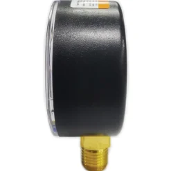 Pressure Gauge: 2-1/2" Dial, 60 psi, 1/4" Thread, NPT, Lower Mount