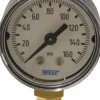 Pressure Gauge: 1-1/2" Dial, 1/8" Thread, NPT, Lower Mount