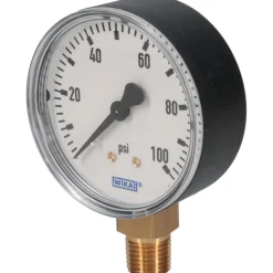 Pressure Gauge: 2-1/2