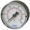 Pressure Gauge: 1-1/2" Dial, 1/8" Thread, NPT, Center Back Mount