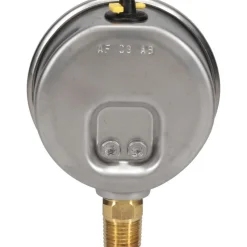 Pressure Gauge: 2-1/2" Dial, 0 to 300 psi, 1/4" Thread, NPT, Lower Mount